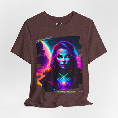 Celestial Enchantress Poetic Goth Graphic Tee – My Gothic Girl