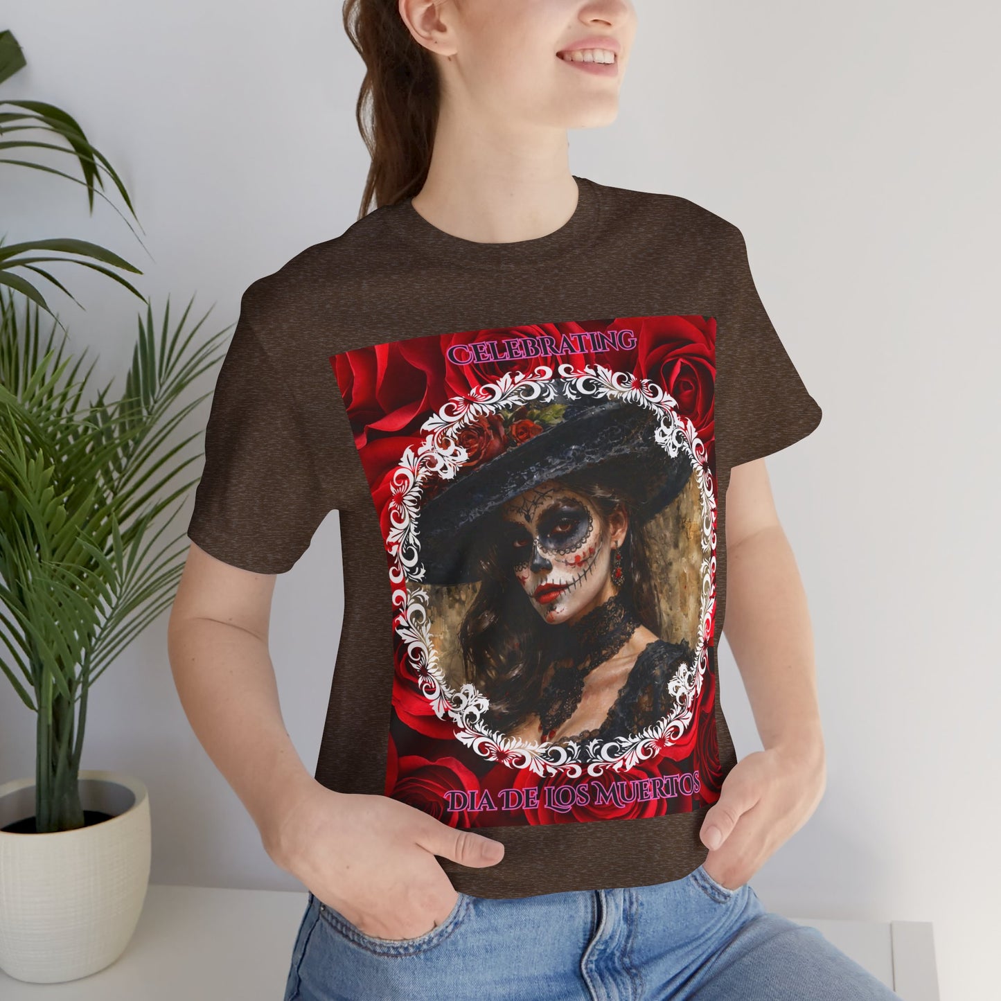 My Gothic Girl Dia De Los Muertos Graphic Tee – Gothic Streetwear, Whimsy Goth, Dark Poetry Alt Fashion