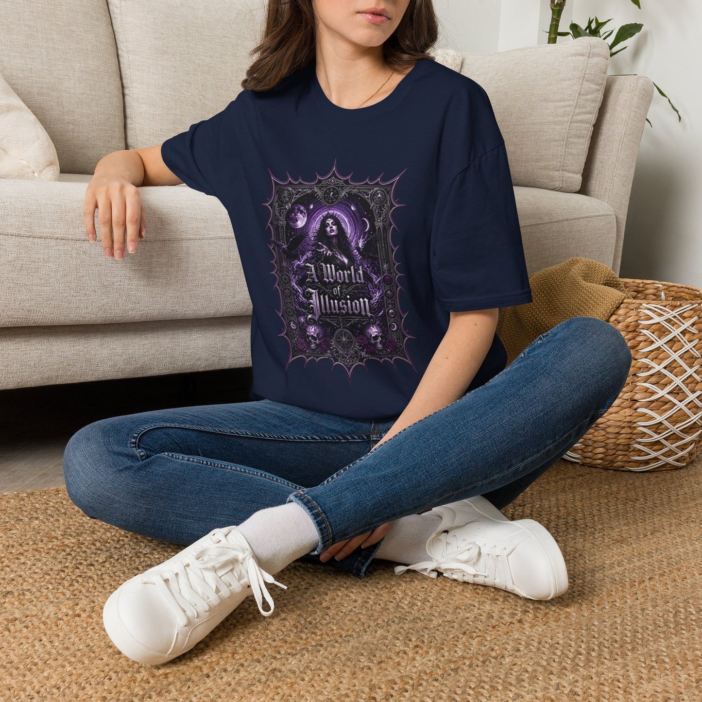 Gothic Girl 'Cosmic Gothic Illusion' T-Shirt