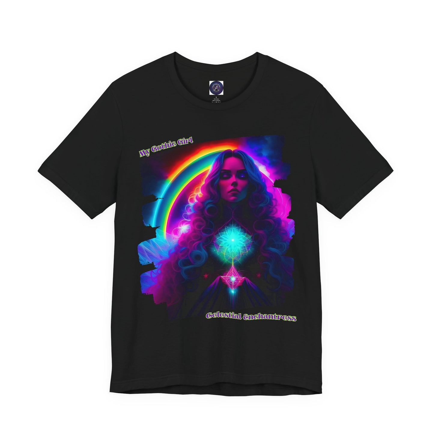 Celestial Enchantress Poetic Goth Graphic Tee – My Gothic Girl