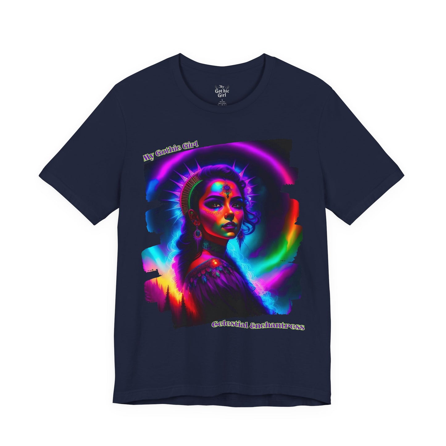 Celestial Enchantress Poetic Goth Graphic Tee – My Gothic Girl