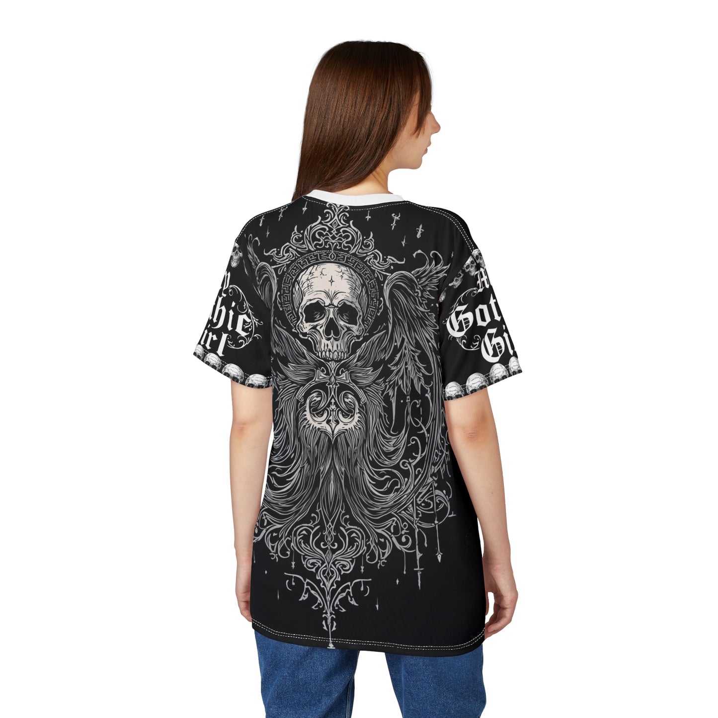 Skull & Filigree Tee by My Gothic Girl – Gothic Fashion Top