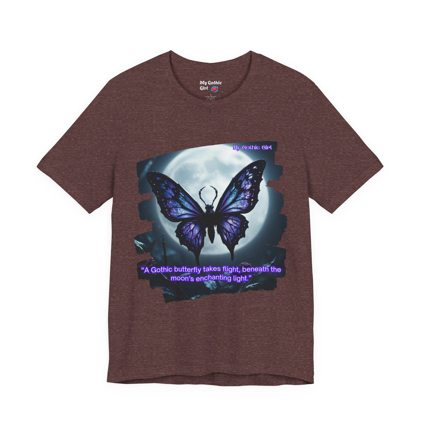 My Gothic Girl Graphic Tee – Whimsy Goth Streetwear, Dark Poetry Fashion, Alt Aesthetic Apparel