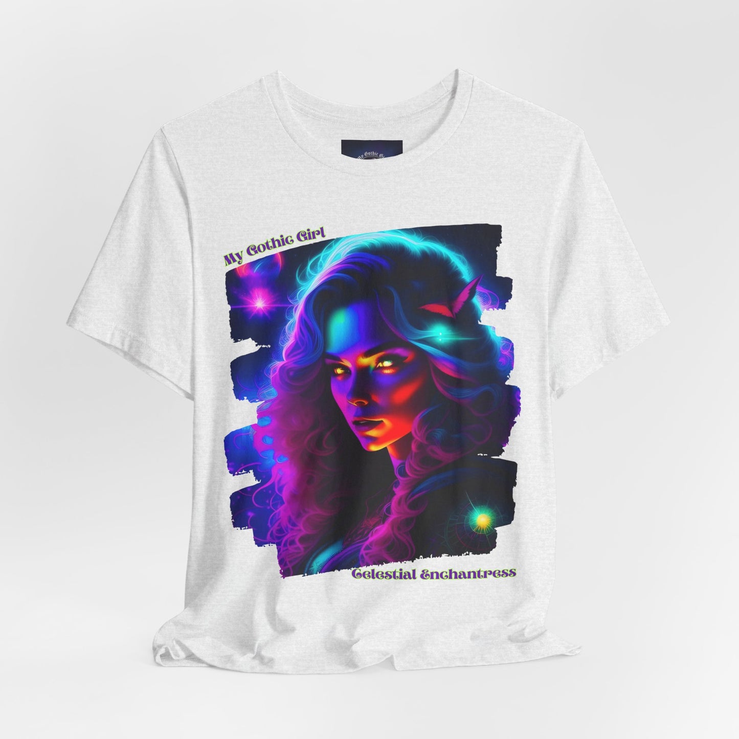 Celestial Enchantress Poetic Goth Graphic Tee – My Gothic Girl