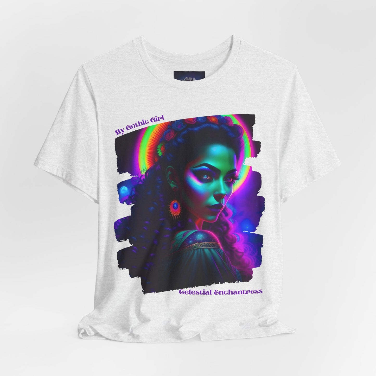 Celestial Enchantress Poetic Goth Graphic Tee – My Gothic Girl