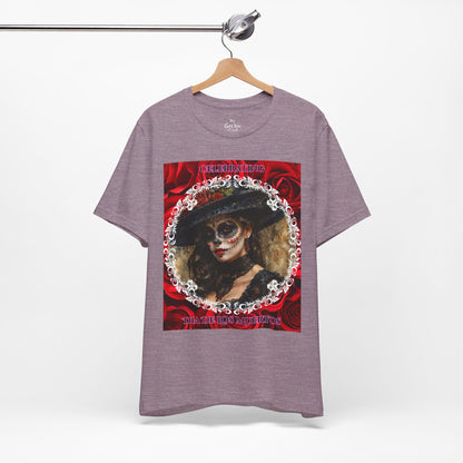 My Gothic Girl Dia De Los Muertos Graphic Tee – Gothic Streetwear, Whimsy Goth, Dark Poetry Alt Fashion