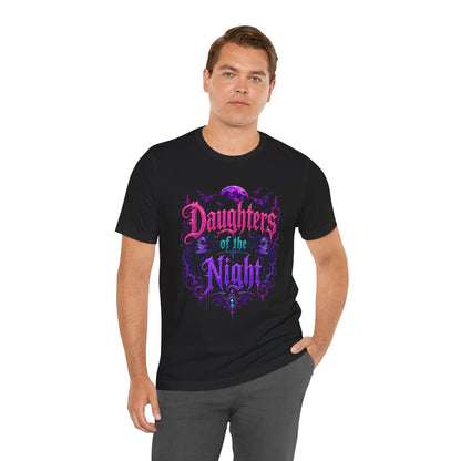 Daughters of the Night Tee — Gothic Vampire Moon Graphic T-Shirt