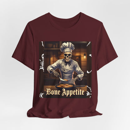 My Gothic Girl "Bone Appetite" Graphic T-Shirt Unisex Gothic Dark Fashion Casual Wear