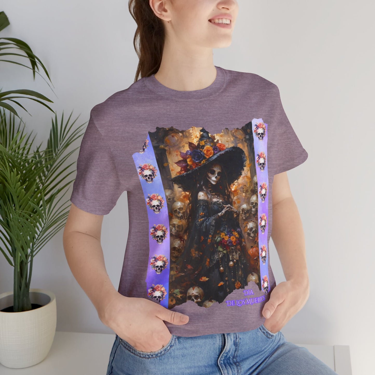My Gothic Girl Dia De Los Muertos Graphic Tee – Gothic Streetwear, Whimsy Goth, Dark Poetry Alt Fashion