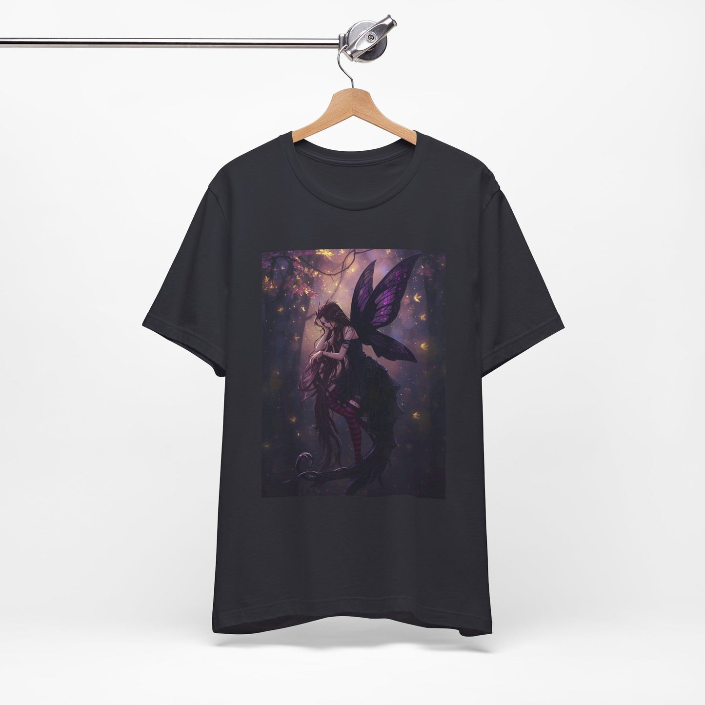 My Gothic Girl "Gothic Fairy" Graphic T-Shirt Unisex Gothic Dark Fashion Casual Wear