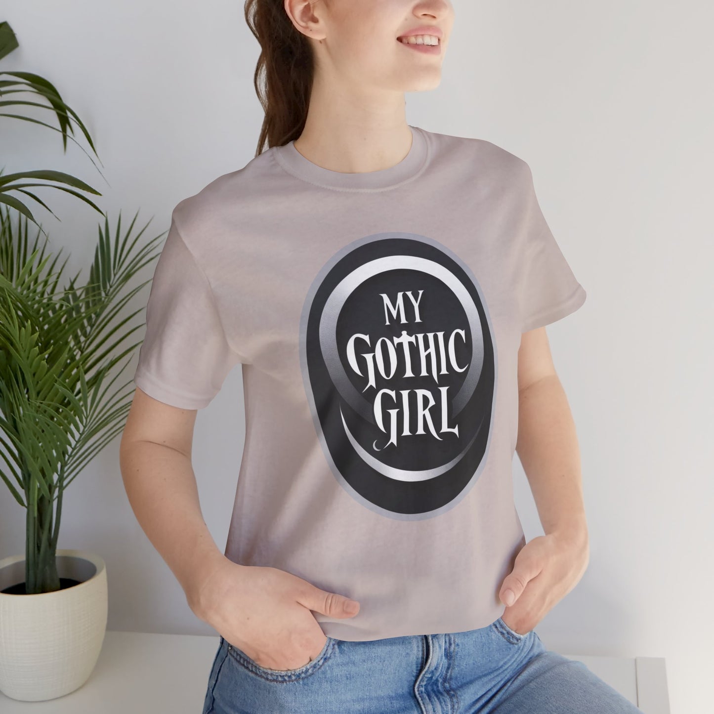 My Gothic Girl Poetic Goth Graphic Tee – Dark Alt Aesthetic Streetwear Fashion