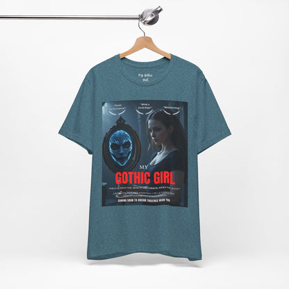 My Gothic Girl "Movie Poster" Graphic Tee – Gothic Streetwear, Whimsy Goth, Dark Poetry Alt Fashion