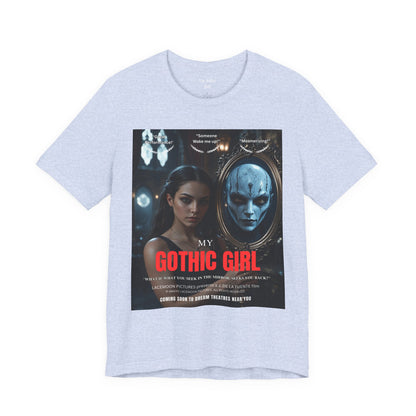 My Gothic Girl T-Shirt "Movie Poster" – Whimsy Goth Streetwear, Dark Poetry Fashion, Alt Aesthetic Apparel