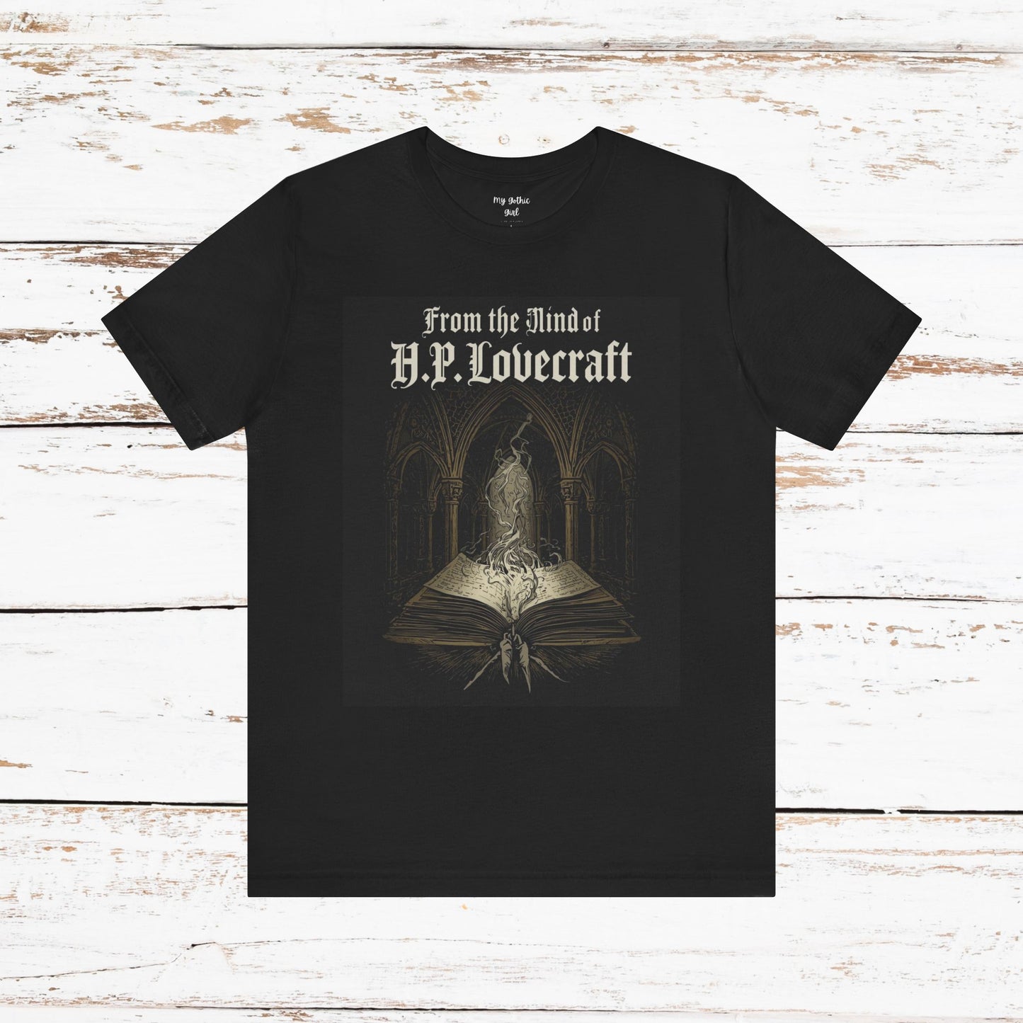 "From The Mind Of H.P. Lovecraft" Gothic Literary T-Shirt