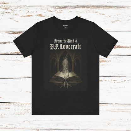 "From The Mind Of H.P. Lovecraft" Gothic Literary T-Shirt