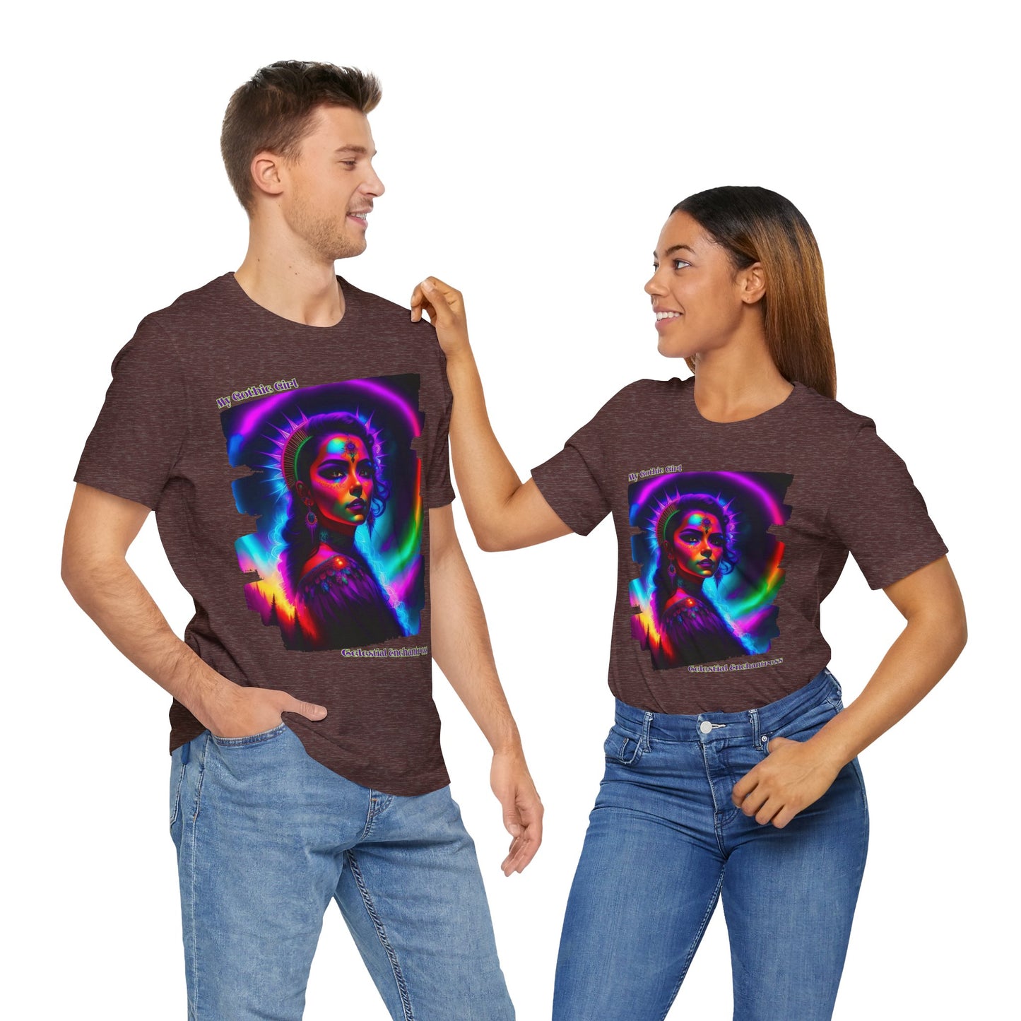 Celestial Enchantress Poetic Goth Graphic Tee – My Gothic Girl