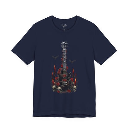 "Midnight Riff" Gothic Art Electric Guitar Tee