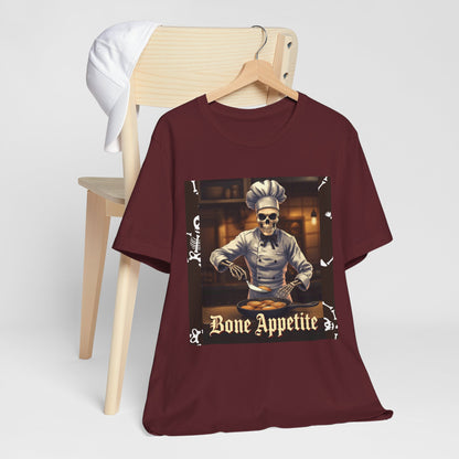 My Gothic Girl "Bone Appetite" Graphic T-Shirt Unisex Gothic Dark Fashion Casual Wear