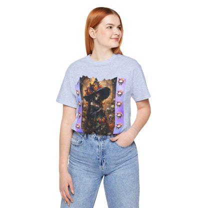 My Gothic Girl Dia De Los Muertos Graphic Tee – Gothic Streetwear, Whimsy Goth, Dark Poetry Alt Fashion