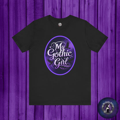 My Gothic Girl Poetic Goth Graphic Tee – Dark Alt Aesthetic Streetwear Fashion