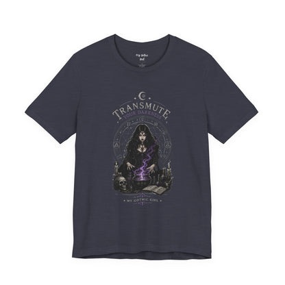 Transmute Your Darkness Alchemist Arts Tee — Witchy Occult Graphic T-Shirt