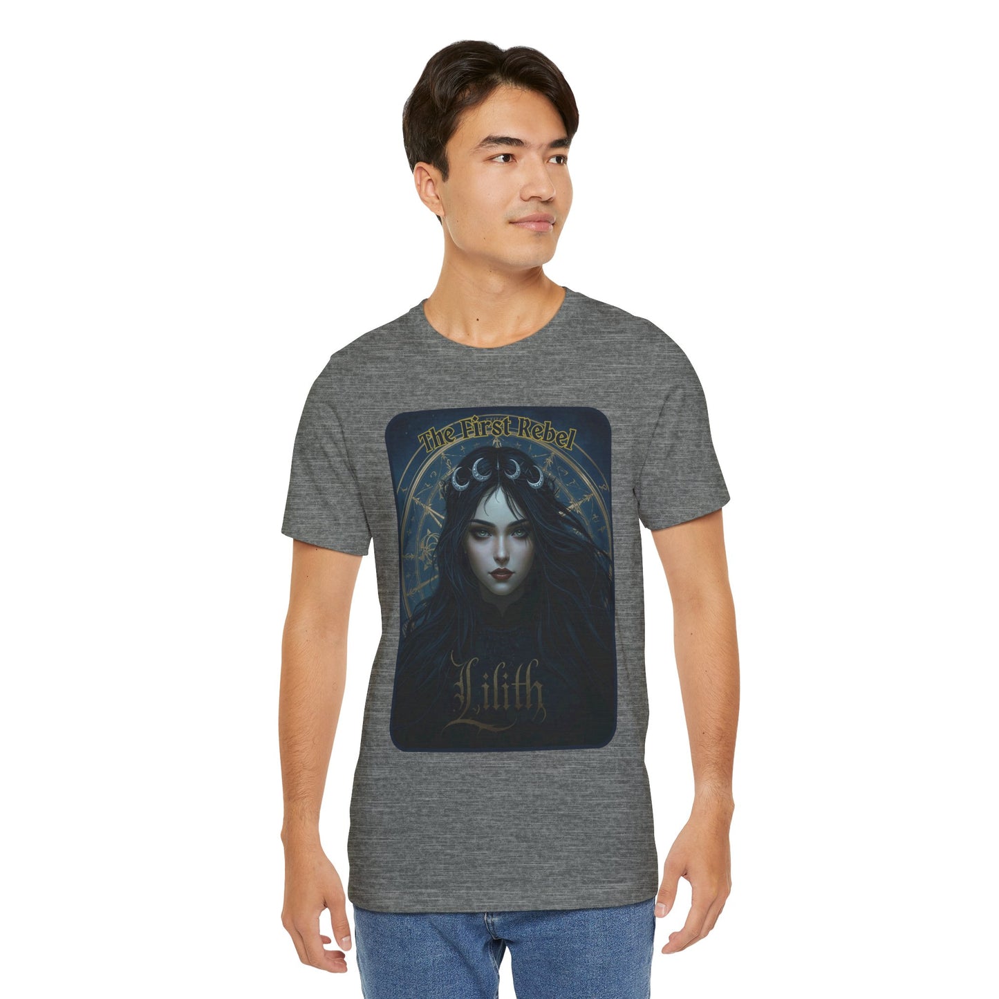The First Rebel -"Lilith" Graphic T-Shirt – Alt Aesthetic Poetic Goth Street-wear