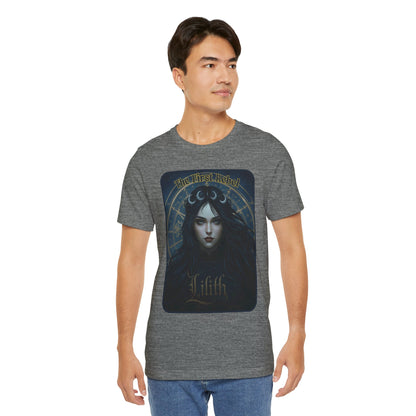 The First Rebel -"Lilith" Graphic T-Shirt – Alt Aesthetic Poetic Goth Street-wear