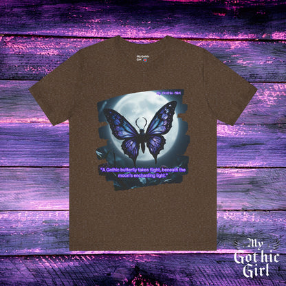 My Gothic Girl Graphic Tee – Whimsy Goth Streetwear, Dark Poetry Fashion, Alt Aesthetic Apparel