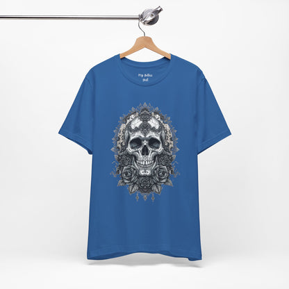 Gothic Skull Elegance T-Shirt