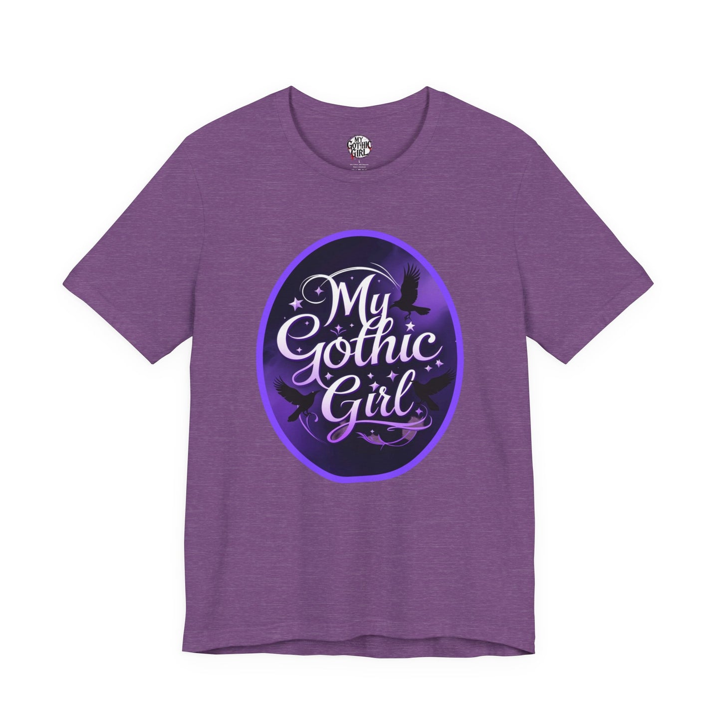 My Gothic Girl Poetic Goth Graphic Tee – Dark Alt Aesthetic Streetwear Fashion