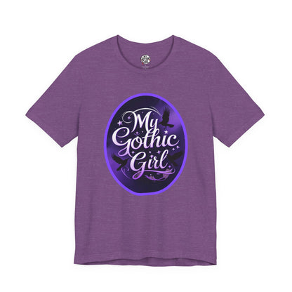 My Gothic Girl Poetic Goth Graphic Tee – Dark Alt Aesthetic Streetwear Fashion