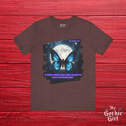 My Gothic Girl Graphic Tee – Whimsy Goth Streetwear, Dark Poetry Fashion, Alt Aesthetic Apparel