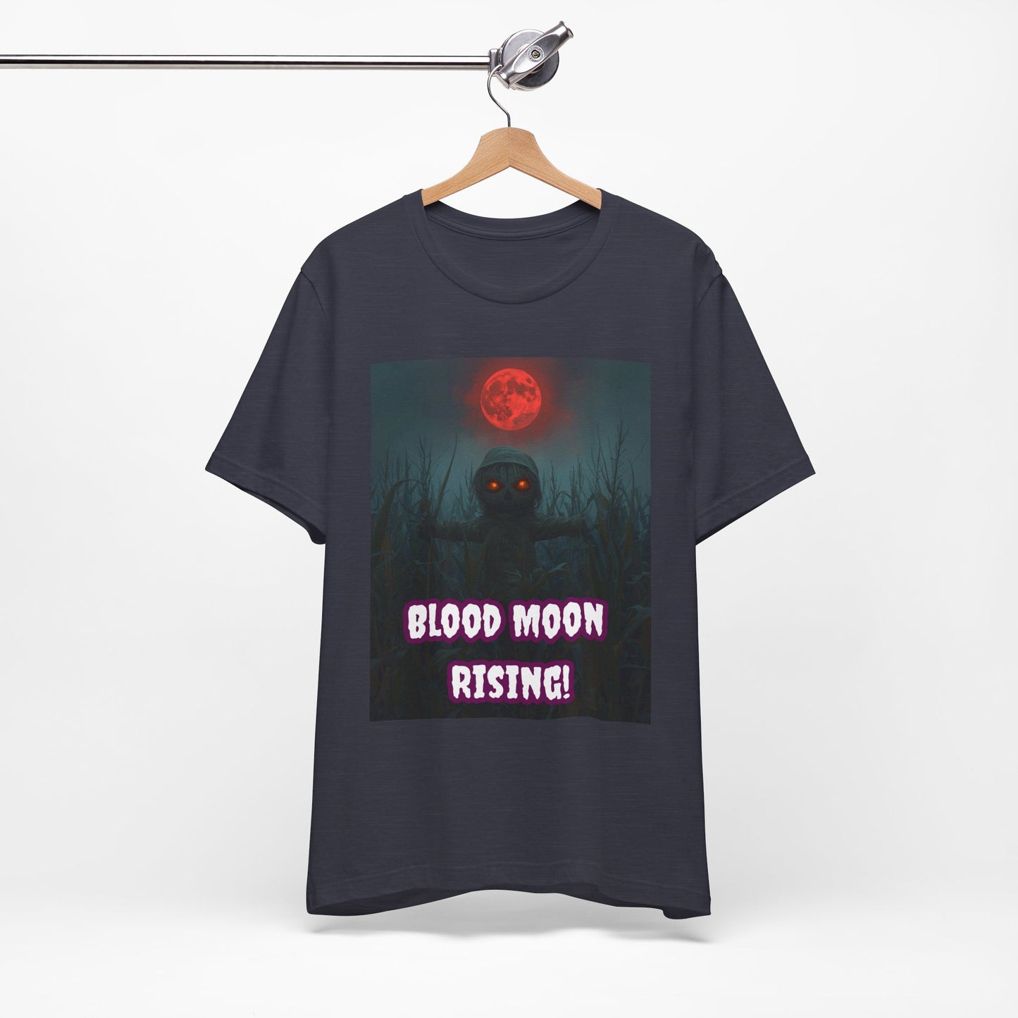 My Gothic Girl "Blood Moon Rising" Graphic T-Shirt Unisex Gothic Dark Fashion Casual Wear