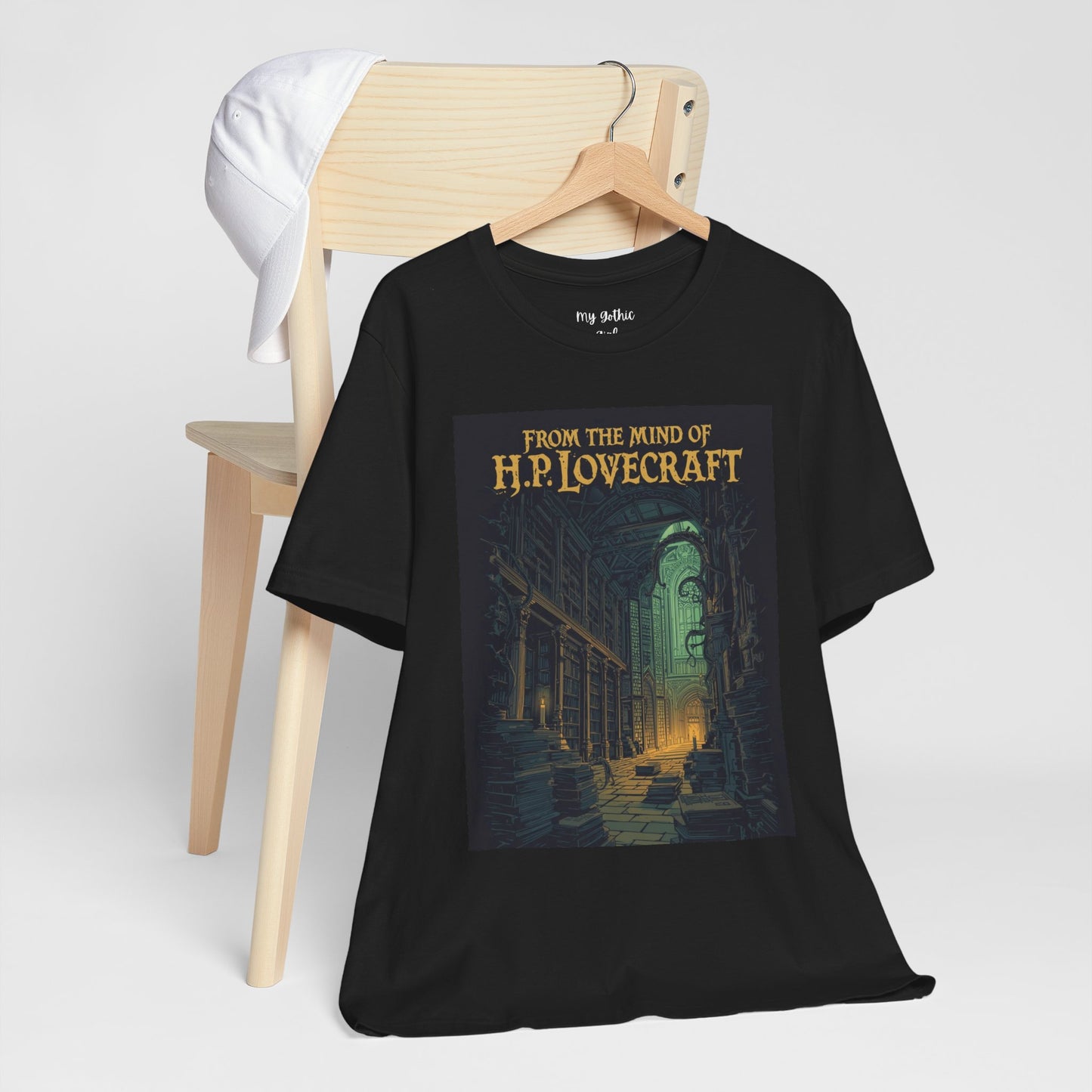 "From The Mind Of H.P. Lovecraft" Gothic Literary Library T-Shirt
