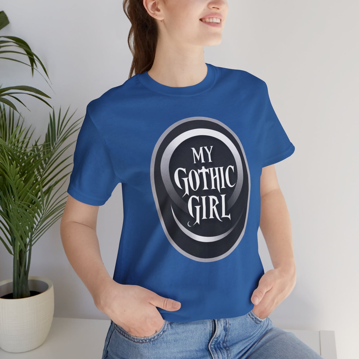 My Gothic Girl Poetic Goth Graphic Tee – Dark Alt Aesthetic Streetwear Fashion