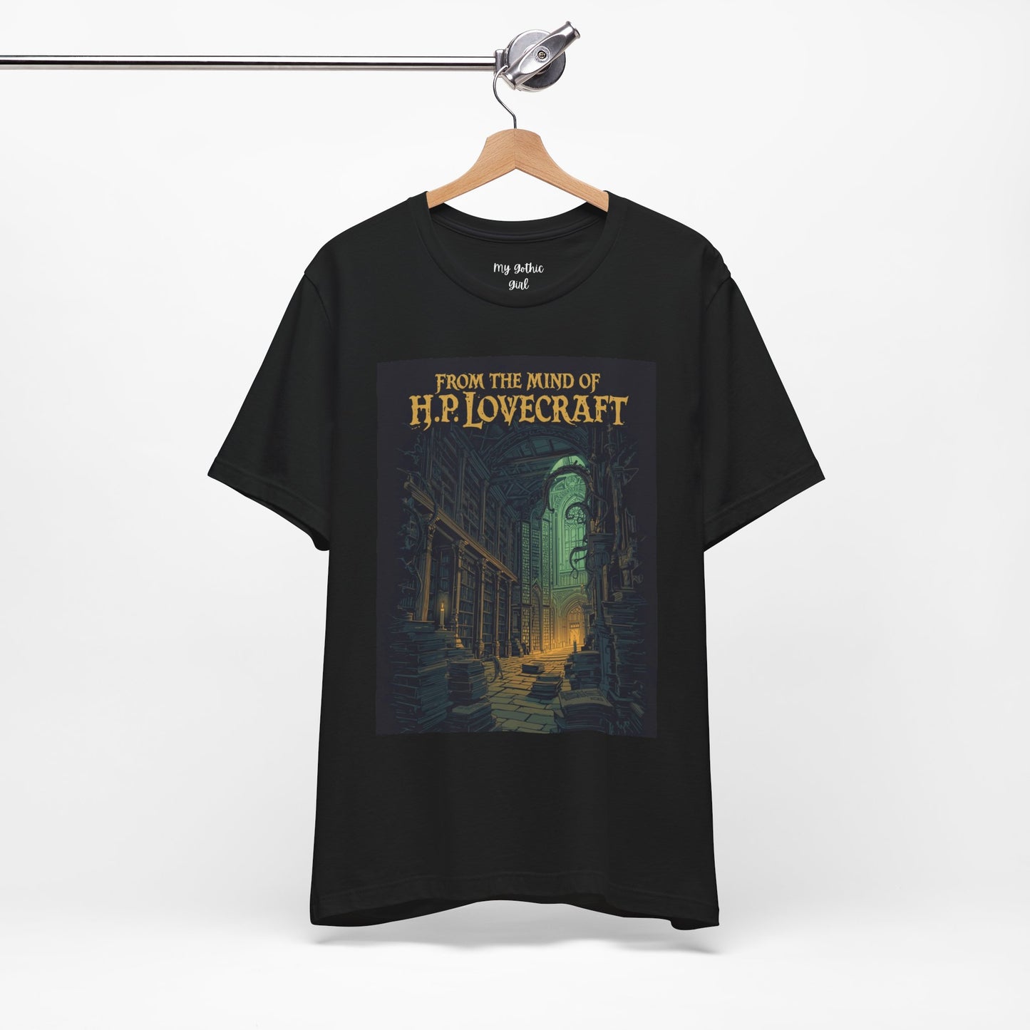 "From The Mind Of H.P. Lovecraft" Gothic Literary Library T-Shirt
