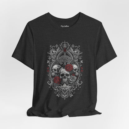 Skull & Roses Gothic Tee