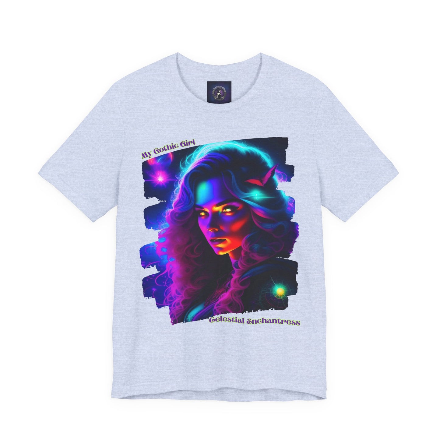 Celestial Enchantress Poetic Goth Graphic Tee – My Gothic Girl