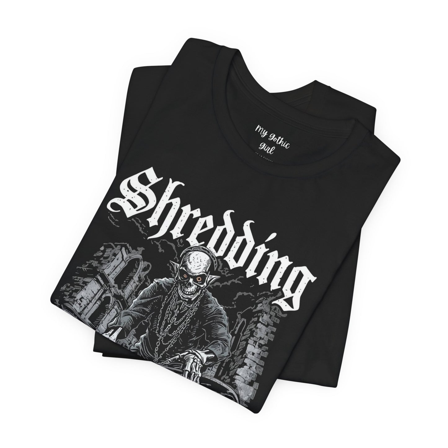 "Shredding The Night" Street Skater T Shirt