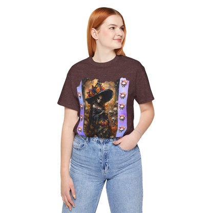 My Gothic Girl Dia De Los Muertos Graphic Tee – Gothic Streetwear, Whimsy Goth, Dark Poetry Alt Fashion