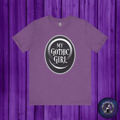 My Gothic Girl Poetic Goth Graphic Tee – Dark Alt Aesthetic Streetwear Fashion