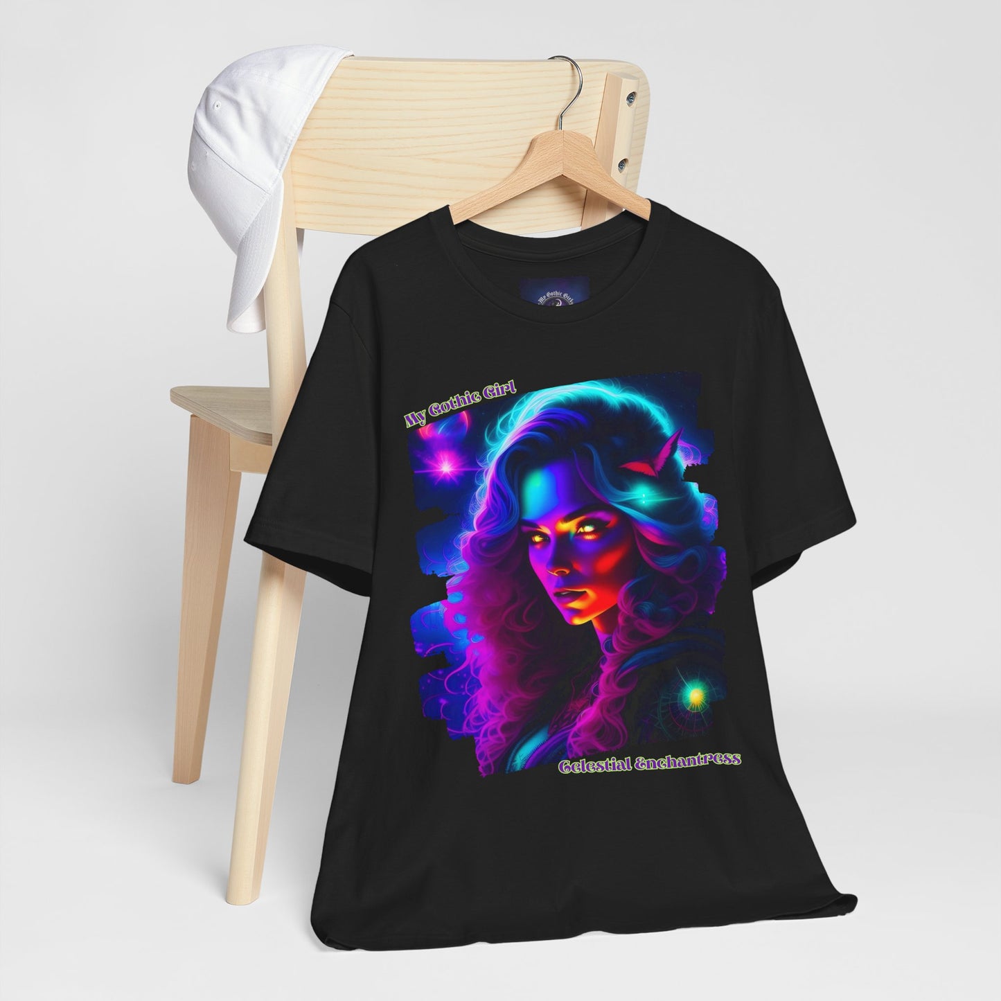 Celestial Enchantress Poetic Goth Graphic Tee – My Gothic Girl