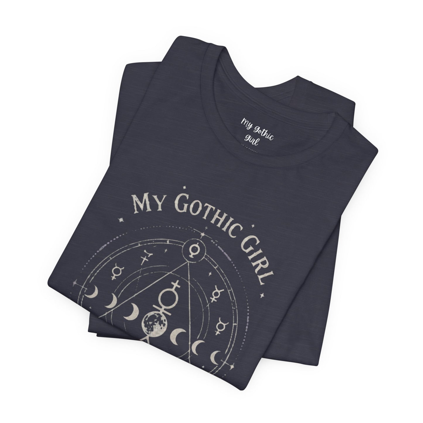 My Gothic Girl "The Alchemist" Gothic Design Short Sleeve T Shirt