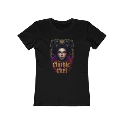 Medusa Empress - My Gothic Girl - Boyfriend Tee for Women