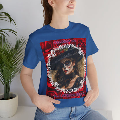 My Gothic Girl Dia De Los Muertos Graphic Tee – Gothic Streetwear, Whimsy Goth, Dark Poetry Alt Fashion