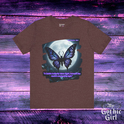 My Gothic Girl Graphic Tee – Whimsy Goth Streetwear, Dark Poetry Fashion, Alt Aesthetic Apparel