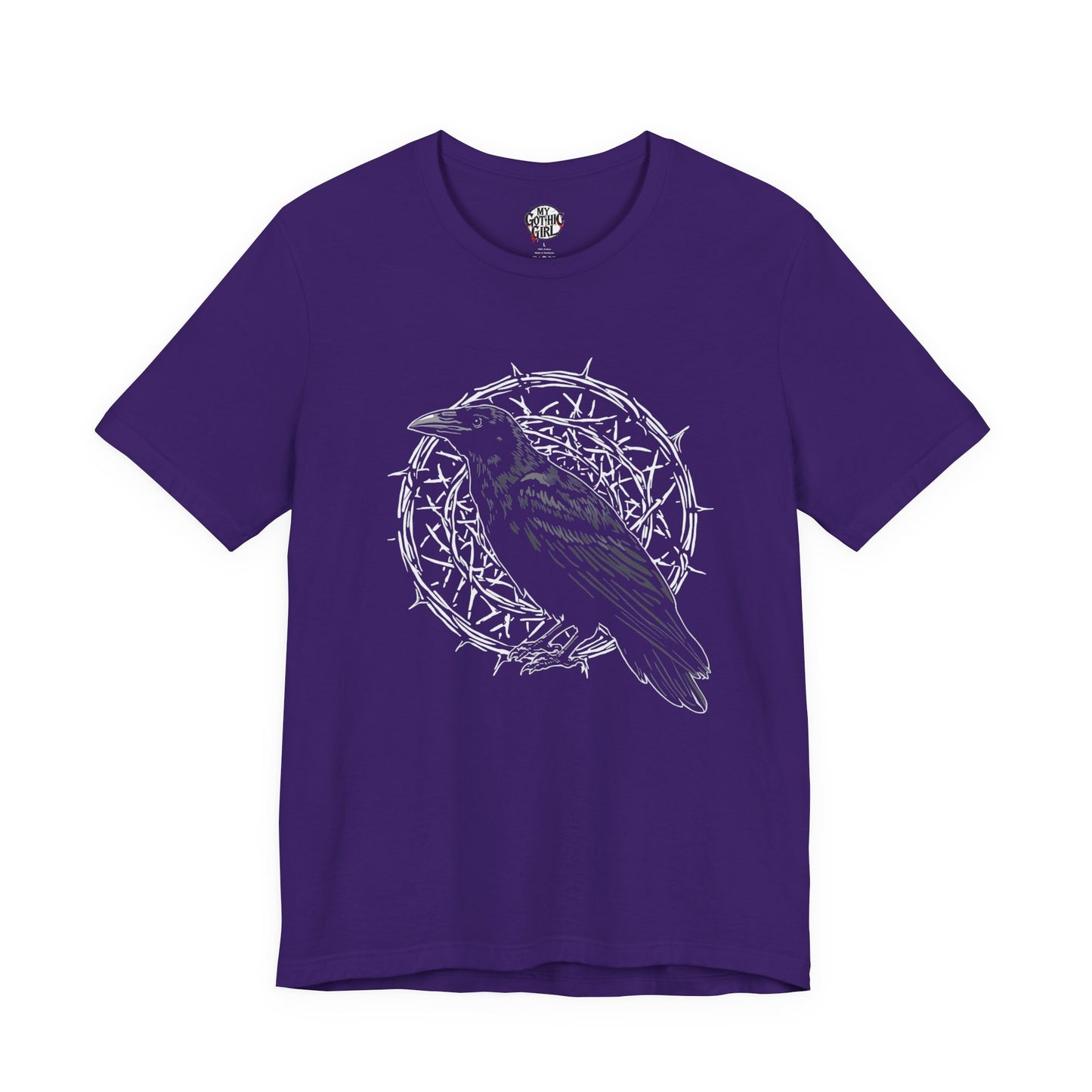 Thorn & Raven Gothic Graphic T-Shirt – Alt Aesthetic Poetic Goth Streetwear