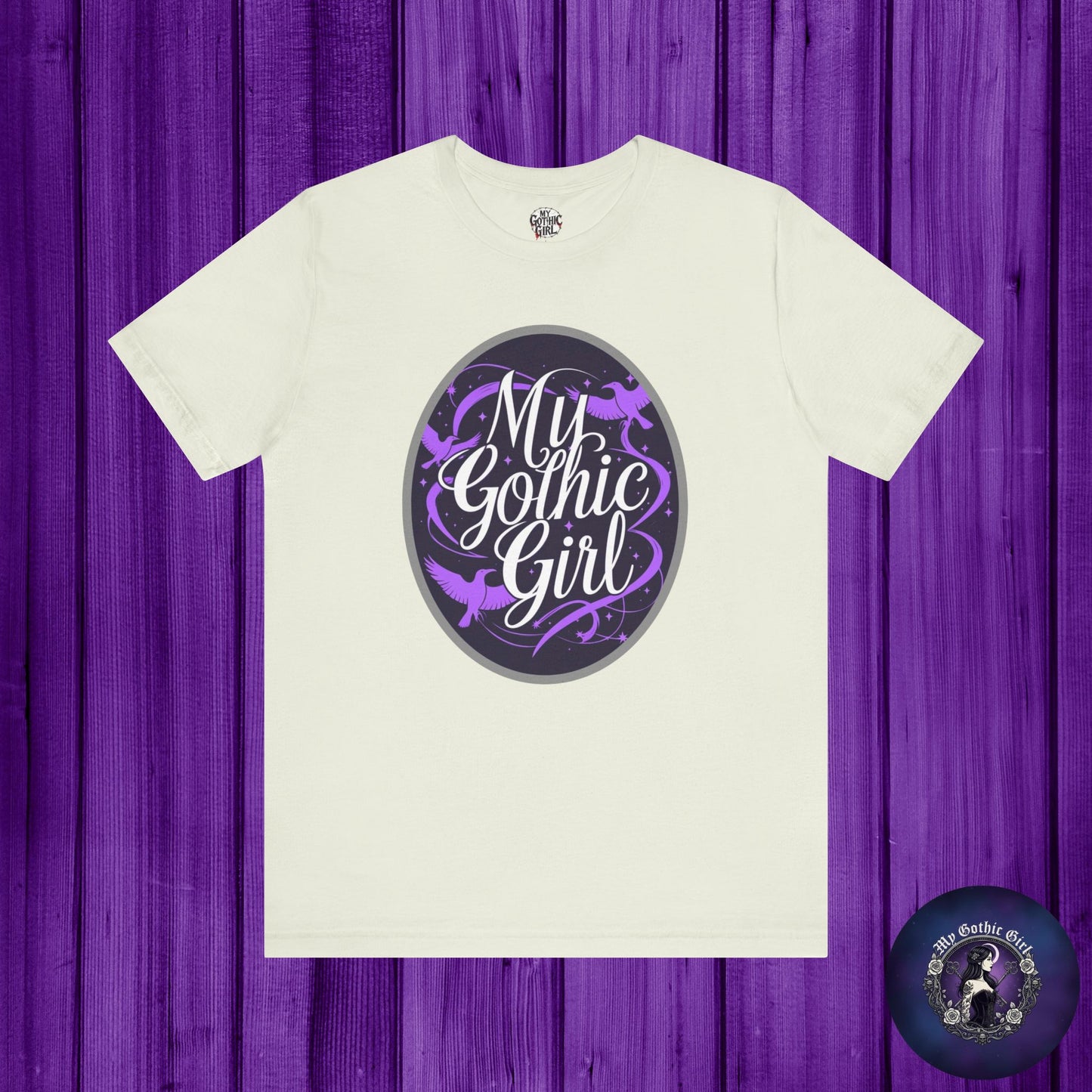 My Gothic Girl Poetic Goth Graphic Tee – Dark Alt Aesthetic Streetwear Fashion