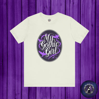 My Gothic Girl Poetic Goth Graphic Tee – Dark Alt Aesthetic Streetwear Fashion