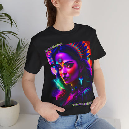Celestial Enchantress Poetic Goth Graphic Tee – My Gothic Girl